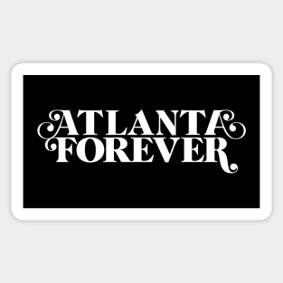 Atlanta Forever (white text) Sticker